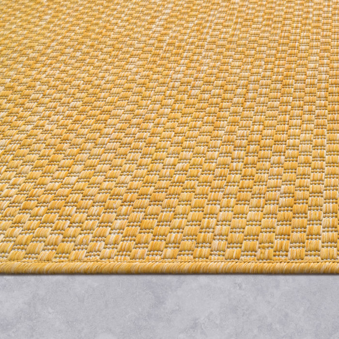 Ebern Designs Flatweave Solid Color Indoor/Outdoor Rug Wayfair